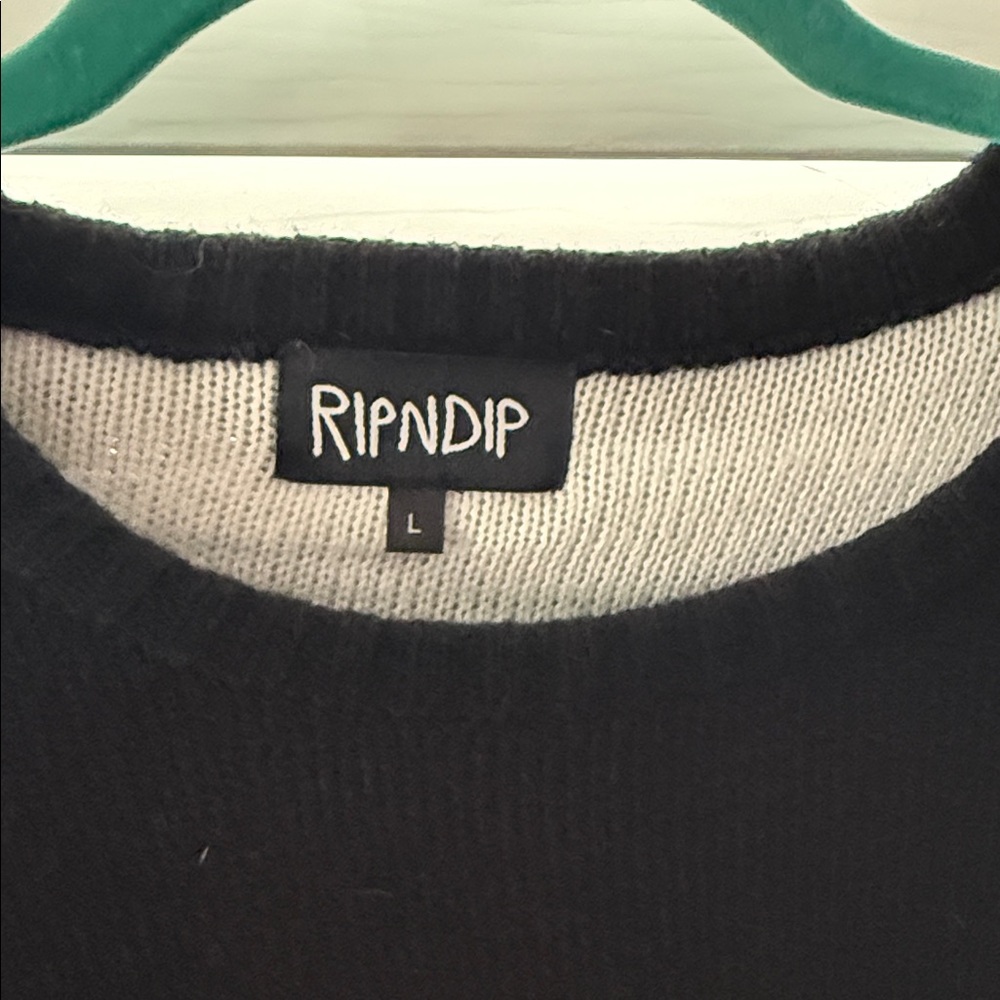 Awesome Vintage/Rare Rip N Dip Cat Men’s Large Sweater- (BUILT IN PUMP) - Picture 2 of 6